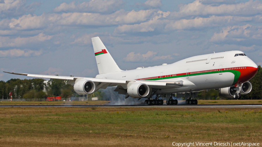 Oman Royal Flight Boeing 747-8H0(BBJ) (A4O-HMS) | Photo 524743