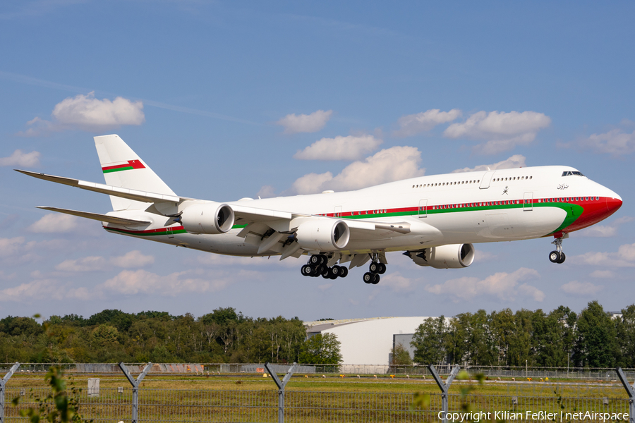 Oman Royal Flight Boeing 747-8H0(BBJ) (A4O-HMS) | Photo 524758
