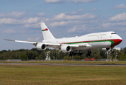 Oman Royal Flight Boeing 747-8H0(BBJ) (A4O-HMS) at  Hamburg - Fuhlsbuettel (Helmut Schmidt), Germany