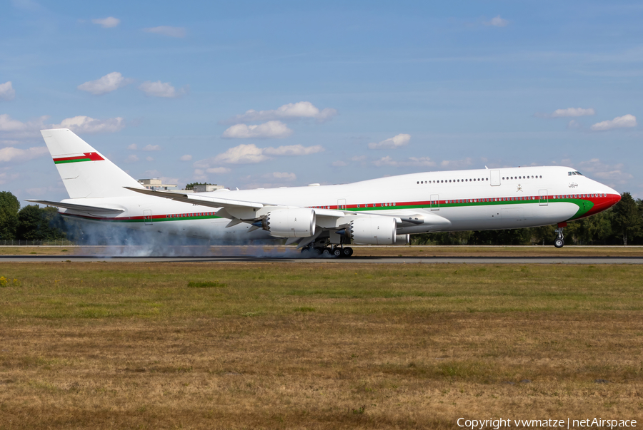 Oman Royal Flight Boeing 747-8H0(BBJ) (A4O-HMS) | Photo 524914