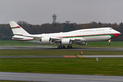 Oman Royal Flight Boeing 747-8H0(BBJ) (A4O-HMS) at  Hamburg - Fuhlsbuettel (Helmut Schmidt), Germany