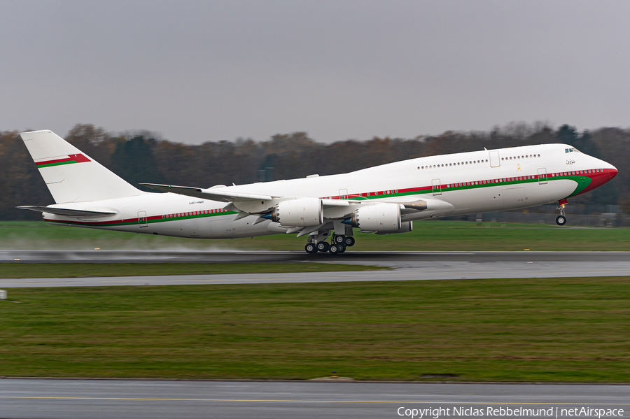 Oman Royal Flight Boeing 747-8H0(BBJ) (A4O-HMS) | Photo 537956