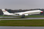 Oman Royal Flight Boeing 747-8H0(BBJ) (A4O-HMS) at  Hamburg - Fuhlsbuettel (Helmut Schmidt), Germany