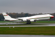 Oman Royal Flight Boeing 747-8H0(BBJ) (A4O-HMS) at  Hamburg - Fuhlsbuettel (Helmut Schmidt), Germany