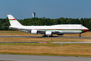 Oman Royal Flight Boeing 747-8H0(BBJ) (A4O-HMS) at  Hamburg - Fuhlsbuettel (Helmut Schmidt), Germany