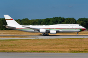 Oman Royal Flight Boeing 747-8H0(BBJ) (A4O-HMS) at  Hamburg - Fuhlsbuettel (Helmut Schmidt), Germany