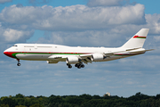 Oman Royal Flight Boeing 747-8H0(BBJ) (A4O-HMS) at  Hamburg - Fuhlsbuettel (Helmut Schmidt), Germany