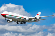 Oman Royal Flight Boeing 747-8H0(BBJ) (A4O-HMS) at  Hamburg - Fuhlsbuettel (Helmut Schmidt), Germany