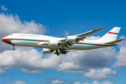 Oman Royal Flight Boeing 747-8H0(BBJ) (A4O-HMS) at  Hamburg - Fuhlsbuettel (Helmut Schmidt), Germany