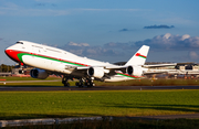 Oman Royal Flight Boeing 747-8H0(BBJ) (A4O-HMS) at  Hamburg - Fuhlsbuettel (Helmut Schmidt), Germany