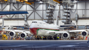 Oman Royal Flight Boeing 747-8H0(BBJ) (A4O-HMS) at  Hamburg - Fuhlsbuettel (Helmut Schmidt), Germany