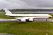 Oman Royal Flight Boeing 747-8H0(BBJ) (A4O-HMS) at  Hamburg - Fuhlsbuettel (Helmut Schmidt), Germany