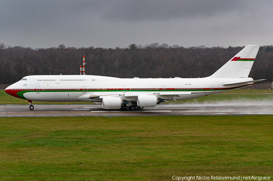 Oman Royal Flight Boeing 747-8H0(BBJ) (A4O-HMS) | Photo 612252