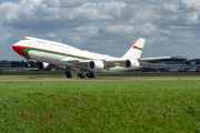 Oman Royal Flight Boeing 747-8H0(BBJ) (A4O-HMS) at  Hamburg - Fuhlsbuettel (Helmut Schmidt), Germany
