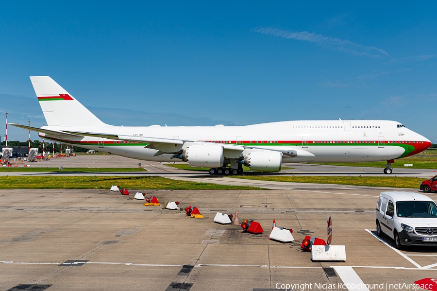 Oman Royal Flight Boeing 747-8H0(BBJ) (A4O-HMS) | Photo 633342