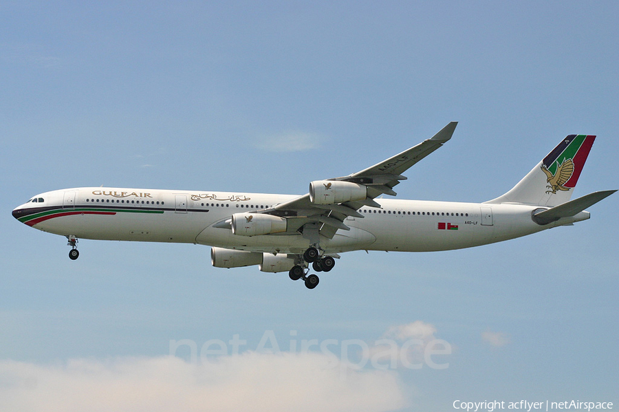 Gulf Air Airbus A340-312 (A4O-LF) | Photo 367048