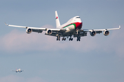 Oman Royal Flight Boeing 747-430 (A4O-OMN) at  Berlin Brandenburg, Germany