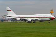 Oman Royal Flight Boeing 747-430 (A4O-OMN) at  Hamburg - Fuhlsbuettel (Helmut Schmidt), Germany