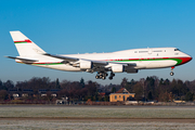 Oman Royal Flight Boeing 747-430 (A4O-OMN) at  Hamburg - Fuhlsbuettel (Helmut Schmidt), Germany