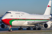 Oman Royal Flight Boeing 747-430 (A4O-OMN) at  Hamburg - Fuhlsbuettel (Helmut Schmidt), Germany