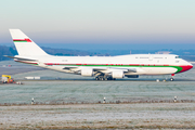 Oman Royal Flight Boeing 747-430 (A4O-OMN) at  Hamburg - Fuhlsbuettel (Helmut Schmidt), Germany