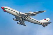 Oman Royal Flight Boeing 747-430 (A4O-OMN) at  Hamburg - Fuhlsbuettel (Helmut Schmidt), Germany