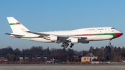 Oman Royal Flight Boeing 747-430 (A4O-OMN) at  Hamburg - Fuhlsbuettel (Helmut Schmidt), Germany