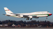 Oman Royal Flight Boeing 747-430 (A4O-OMN) at  Hamburg - Fuhlsbuettel (Helmut Schmidt), Germany