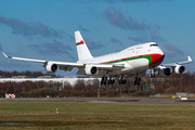 Oman Royal Flight Boeing 747-430 (A4O-OMN) at  Hamburg - Fuhlsbuettel (Helmut Schmidt), Germany