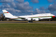 Oman Royal Flight Boeing 747-430 (A4O-OMN) at  Hamburg - Fuhlsbuettel (Helmut Schmidt), Germany