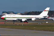 Oman Royal Flight Boeing 747-430 (A4O-OMN) at  Hamburg - Fuhlsbuettel (Helmut Schmidt), Germany