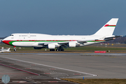 Oman Royal Flight Boeing 747-430 (A4O-OMN) at  Hamburg - Fuhlsbuettel (Helmut Schmidt), Germany