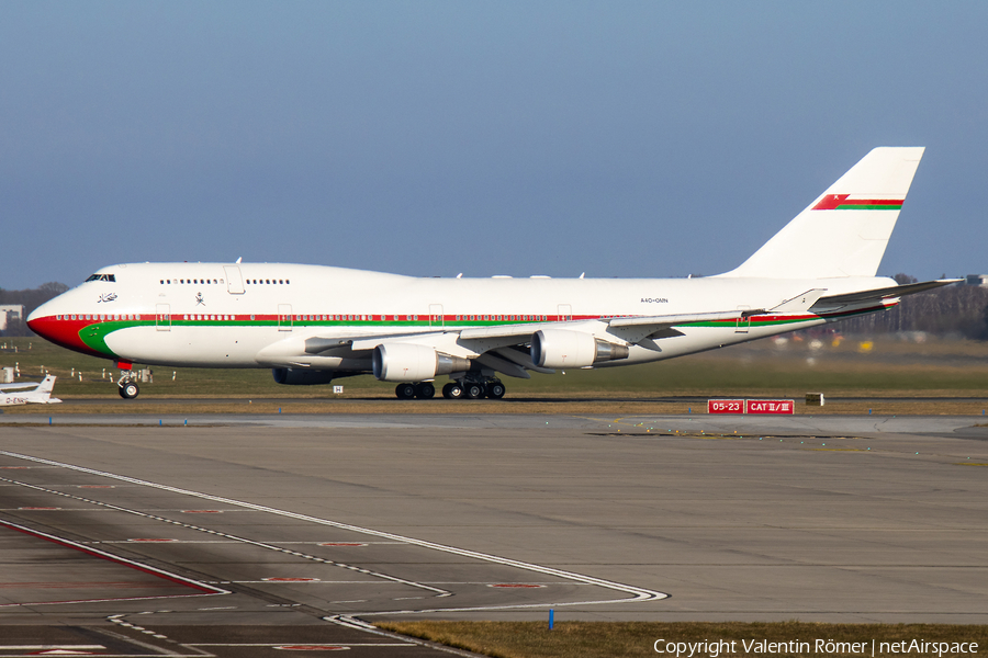 Oman Royal Flight Boeing 747-430 (A4O-OMN) | Photo 497914