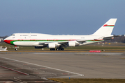 Oman Royal Flight Boeing 747-430 (A4O-OMN) at  Hamburg - Fuhlsbuettel (Helmut Schmidt), Germany