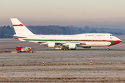 Oman Royal Flight Boeing 747-430 (A4O-OMN) at  Hamburg - Fuhlsbuettel (Helmut Schmidt), Germany