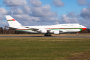 Oman Royal Flight Boeing 747-430 (A4O-OMN) at  Hamburg - Fuhlsbuettel (Helmut Schmidt), Germany