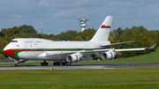 Oman Royal Flight Boeing 747-430 (A4O-OMN) at  Hamburg - Fuhlsbuettel (Helmut Schmidt), Germany