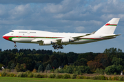 Oman Royal Flight Boeing 747-430 (A4O-OMN) at  Hamburg - Fuhlsbuettel (Helmut Schmidt), Germany