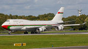 Oman Royal Flight Boeing 747-430 (A4O-OMN) at  Hamburg - Fuhlsbuettel (Helmut Schmidt), Germany