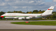 Oman Royal Flight Boeing 747-430 (A4O-OMN) at  Hamburg - Fuhlsbuettel (Helmut Schmidt), Germany