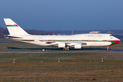 Oman Royal Flight Boeing 747-430 (A4O-OMN) at  Hamburg - Fuhlsbuettel (Helmut Schmidt), Germany