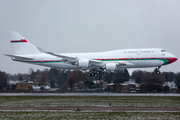 Oman Royal Flight Boeing 747-430 (A4O-OMN) at  Hamburg - Fuhlsbuettel (Helmut Schmidt), Germany