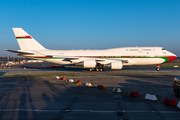 Oman Royal Flight Boeing 747-430 (A4O-OMN) at  Hamburg - Fuhlsbuettel (Helmut Schmidt), Germany