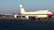 Oman Royal Flight Boeing 747-430 (A4O-OMN) at  Hamburg - Fuhlsbuettel (Helmut Schmidt), Germany