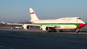 Oman Royal Flight Boeing 747-430 (A4O-OMN) at  Hamburg - Fuhlsbuettel (Helmut Schmidt), Germany