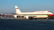 Oman Royal Flight Boeing 747-430 (A4O-OMN) at  Hamburg - Fuhlsbuettel (Helmut Schmidt), Germany