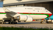 Oman Royal Flight Boeing 747-430 (A4O-OMN) at  Hamburg - Fuhlsbuettel (Helmut Schmidt), Germany