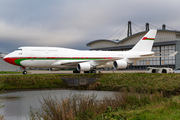 Oman Royal Flight Boeing 747-430 (A4O-OMN) at  Hamburg - Fuhlsbuettel (Helmut Schmidt), Germany