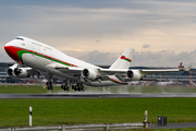 Oman Royal Flight Boeing 747-430 (A4O-OMN) at  Hamburg - Fuhlsbuettel (Helmut Schmidt), Germany