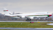 Oman Royal Flight Boeing 747-430 (A4O-OMN) at  Hamburg - Fuhlsbuettel (Helmut Schmidt), Germany